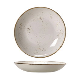 Steelite Bol Coupe 25 cm - Bol Blanco de Vitroporcelana para Vajilla - Craft (Set de 6)