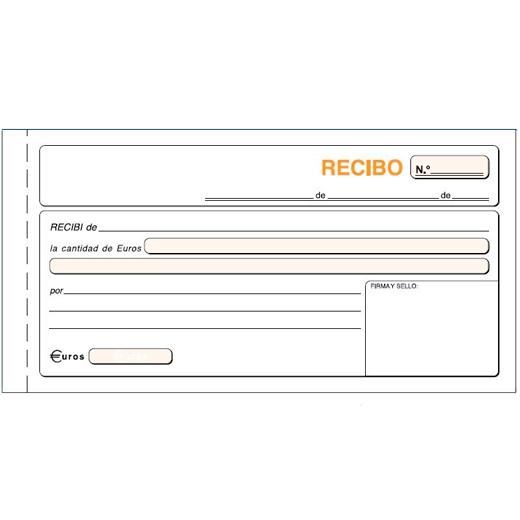 Talonarios Talonario Recibos Tercio De Folio Duplicado Autocopia Talonarios Talonario Recibos Tercio De Folio Duplicado Autocopia