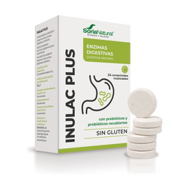 Soria Natural Inulac Plus 24 Comprimidos - Digestivo y Flora Intestinal