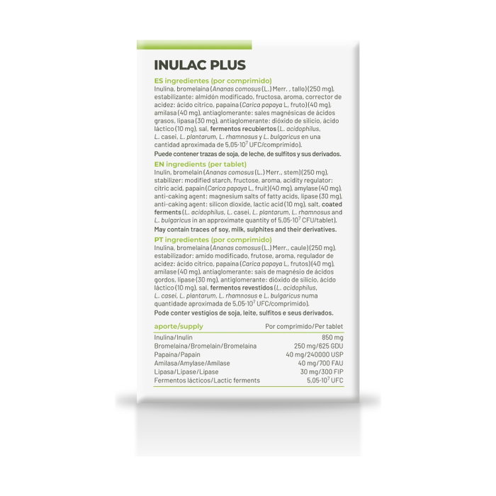 Soria Natural Inulac Plus 24 comprimidos