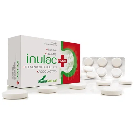 SORIA NATURAL Inulac Plus 24 comprimidos SORIA NATURAL Inulac Plus 24 comprimidos