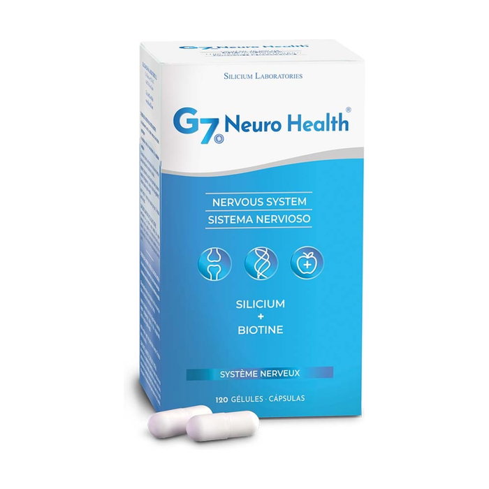Silicium Laboratories G7 Neuro Health 120 cápsulas Silicium Laboratories G7 Neuro Health 120 cápsulas