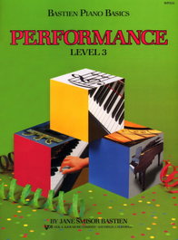 KJOS Performance Level 3. WP213E, James Bastien/Jane Smisor Bastien - BASTIEN PIANO