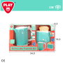 PLAY Set de tostadora y hervidor de juguete con luz y sonido
