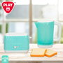 PLAY Set de tostadora y hervidor de juguete con luz y sonido