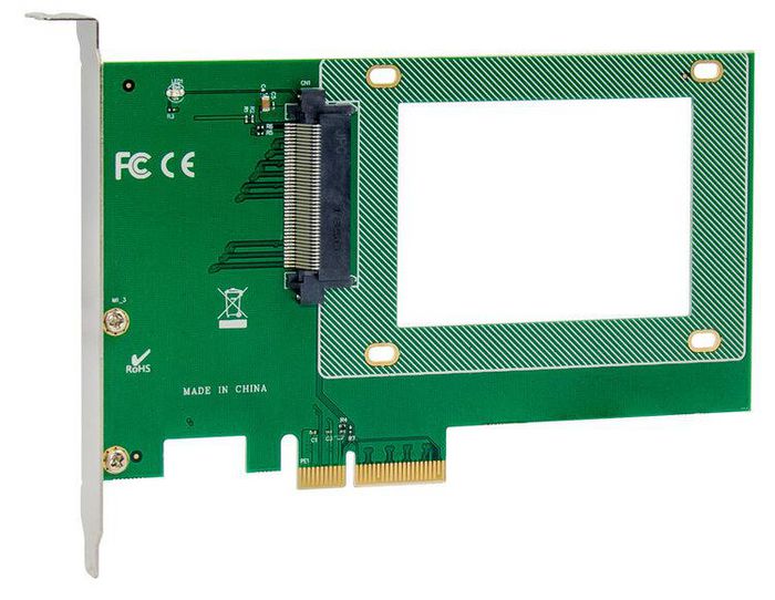 ProXtend PX-SA-10145 Adaptador PCIe X4 a U.2 SFF-8639 para SSD