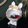 Home Deco Factory Vaciabolsillos Perro Gafas Escultura Home Deco Factory Bla