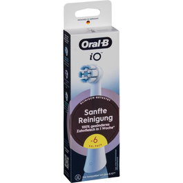 Oral-B iO Gentle Cleaning Cabezales de Repuesto, 6 unidades
