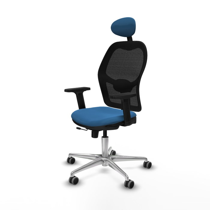 PIQUERAS Y CRESPO Silla de oficina Jorquera Azul claro y Negro PIQUERAS Y CRESPO Silla de oficina Jorquera Azul claro y Negro