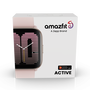 Amazfit Active Reloj Inteligente GPS, Pantalla AMOLED 1.75", Rosa, 5 ATM, Bluetooth 5.2, Monitor de Frecuencia Cardíaca - Ref: W2211EU4N