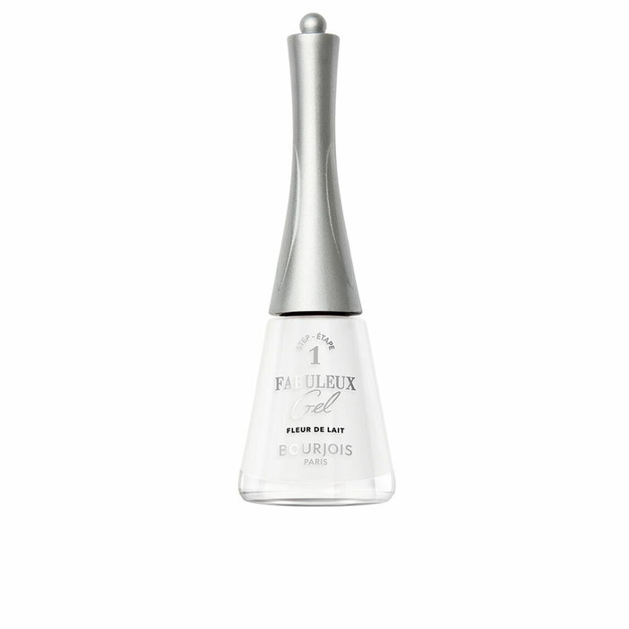 Bourjois Fabuleux Gel Esmalte de Uñas 095-fleur de lait Blanco 9 ml Bourjois Fabuleux Gel Esmalte de Uñas 095-fleur de lait Blanco 9 ml