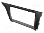 4CARMEDIA Bastidor de montaje de radio 2 DIN para Hyundai i30, negro brillante