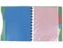 Liderpapel Carpeta A4 Verde con 40 Fundas Intercambiables y 5 Separadores