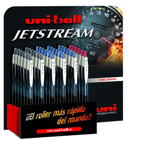 Uni-Ball Jetstream Sport SXN-150E Retráctil 1,0 mm Colores Surtidos (Expositor 36 ud.) Uni-Ball Jetstream Sport SXN-150E Retráctil 1,0 mm Colores Surtidos (Expositor 36 ud.)
