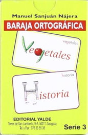 YALDE, BARAJA ORTOGRAFICA 3 (5-12 AÑOS) 33 CARTAS