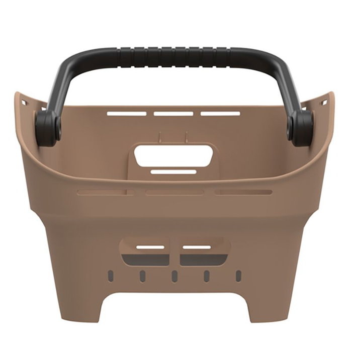 Basil Cesta Trasera Cento Neo - MIK 2.0 - Portaequipajes - 21L Sintético Reciclado - Bicicletas Urbanas y Eléctricas