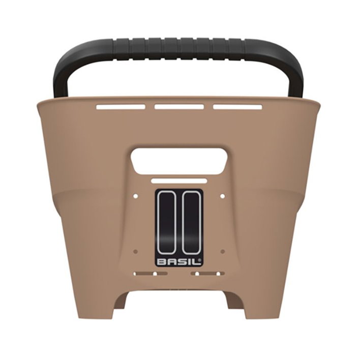 Basil Cesta Trasera Cento Neo - MIK 2.0 - Portaequipajes - 21L Sintético Reciclado - Bicicletas Urbanas y Eléctricas