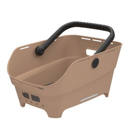 Basil Cesta Trasera Cento Neo - MIK 2.0 - Portaequipajes - 21L Sintético Reciclado - Bicicletas Urbanas y Eléctricas
