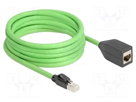 DeLOCK 80882 Prolongador Ethernet Cat.6a SF/UTP 5m Verde