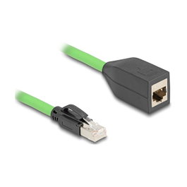 DeLOCK 80882 Prolongador Ethernet Cat.6a SF/UTP 5m Verde