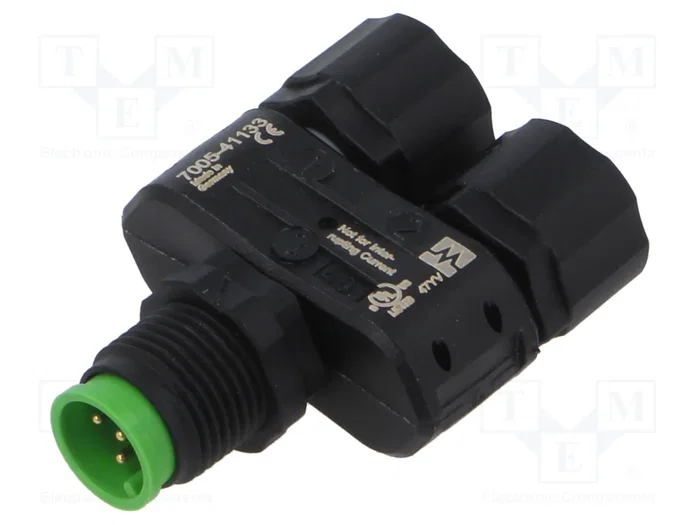 MURRELEKTRONIK Adaptador M12 Macho 5 pin a 2x Hembra 4 pin