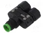 MURRELEKTRONIK Adaptador M12 Macho 5 pin a 2x Hembra 4 pin