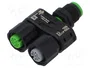 MURRELEKTRONIK Adaptador M12 Macho 5 pin a 2x Hembra 4 pin