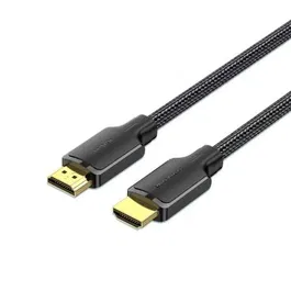 Vention ALLBH Cable HDMI 2.0 4K Macho a Macho Trenzado de Algodón 2 Metros Negro para PS5, Monitores, TV