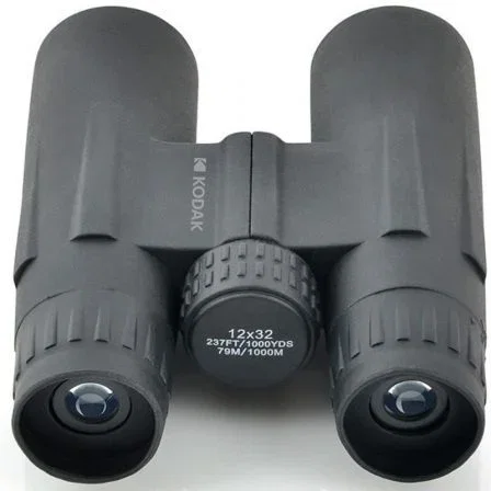 Kodak Prismáticos BCS600, Zoom 12X, Lente 32mm, Negros para Adultos, Observación Detallada y Naturaleza