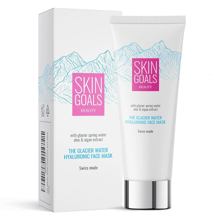 The Glacier, Aloe Vera y extracto de algas, Rejuvenecedor, Mascarilla crema, Para la cara, 75 ml