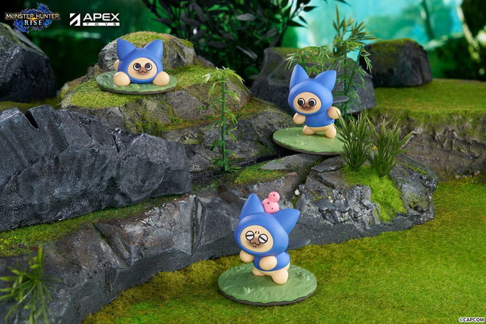 Monster Hunter Rise Pack de 6 Figuras Felyne Cat Monster Hunter Rise Pack de 6 Figuras Felyne Cat