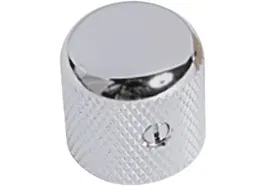 YELLOWPTS Set Botonera Metálica Fender Style (2 Unidades) Cromado