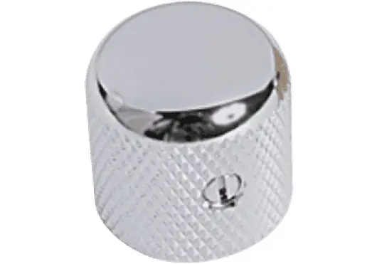 YELLOWPTS Set Botonera Metálica Fender Style (2 Unidades) Cromado YELLOWPTS Set Botonera Metálica Fender Style (2 Unidades) Cromado