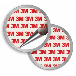 KYF KYF1736439907463 - Kit de montaje magnético universal (paquete de 2), imanes potentes con superficie adhesiva, 3 metros, extra fuerte