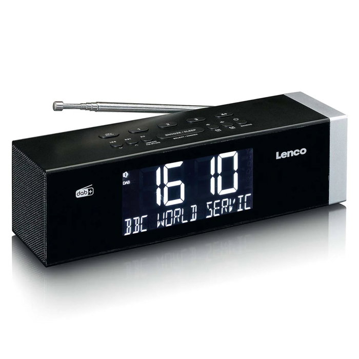 Lenco CR-640BK Negro/Plata Lenco CR-640BK Negro/Plata