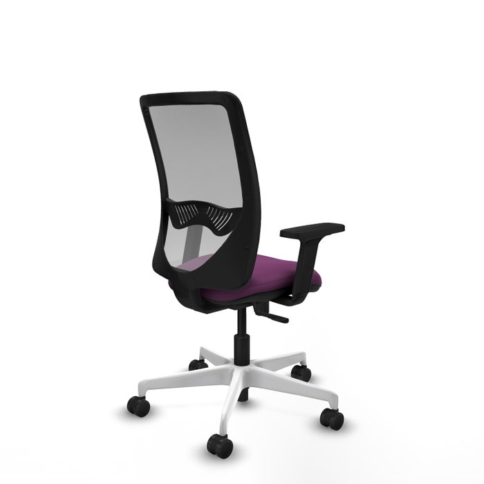 PIQUERAS Y CRESPO Silla de oficina Zulema Morado y Gris PIQUERAS Y CRESPO Silla de oficina Zulema Morado y Gris