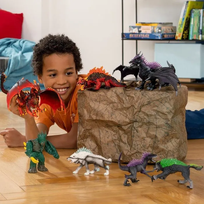 Schleich 42452 Lobo de nieve, figura de animales