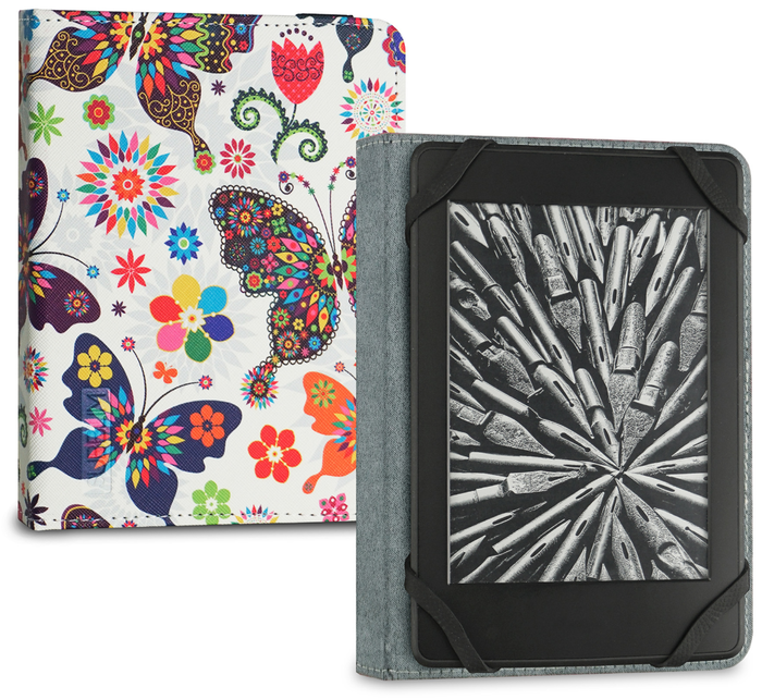Subblim Clever Ebook Case 6 pulgadas Mariposas