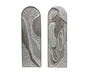 DKD Home Decor Cuadro Lienzo Aluminio 53x4x168 Abstracto (Pack de 2)