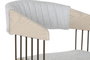 DKD Home Decor Silla Escandinava Gris 55x76.5x53 cm - Desmontable - Madera y Poliéster