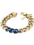 Police PJ25685BSG.03-L Pulsera para Hombre en Acero Inoxidable Dorado