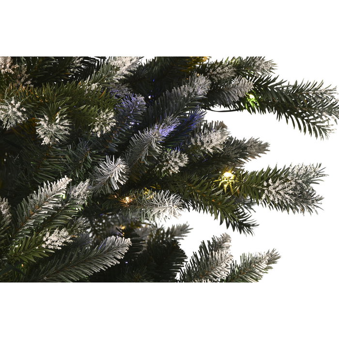 DKD Home Decor Árbol de Navidad Nevado con LED 140x140x240 cm DKD Home Decor Árbol de Navidad Nevado con LED 140x140x240 cm
