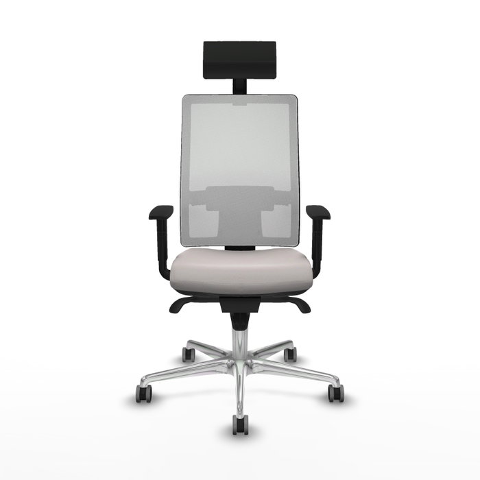PIQUERAS Y CRESPO Silla de oficina Horna Blanco con mecanismo Sincro PIQUERAS Y CRESPO Silla de oficina Horna Blanco con mecanismo Sincro