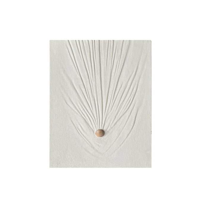 DKD Home Decor Decoración de Pared MDF Abeto 60x7x80 Bolita 3D