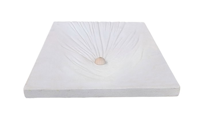 DKD Home Decor Decoración de Pared MDF Abeto 60x7x80 Bolita 3D