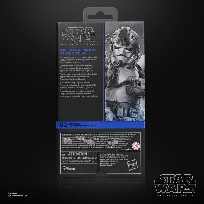 Star Wars: The Mandalorian & Grogu Black Series Figura Imperial Remnant AT-AT Driver 15 cm