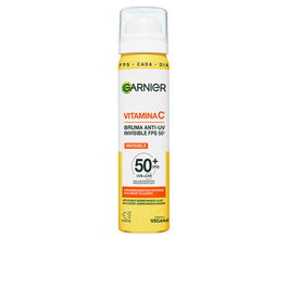 Garnier Bruma Facial Anti-UV Invisible Vitamina C SPF50+ Previene Manchas Oscuras Ilumina 75 ml