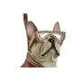 DKD Home Decor Lámpara de Sobremesa Perro en Resina y Metal Blanco y Rojo