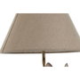 DKD Home Decor Lámpara de Sobremesa Perro en Resina y Metal Blanco y Rojo