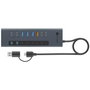 ICY BOX Hub 11-en-1 IB-HUB1742CR-C2PD con USB 3.2 Gen 2 y Lector de Tarjetas